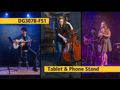 Hercules DG307B-FS1 Tablet & Smartphone Floor Stand