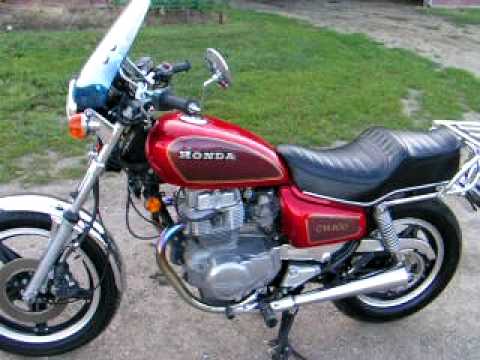 Ride honda cm400 #4