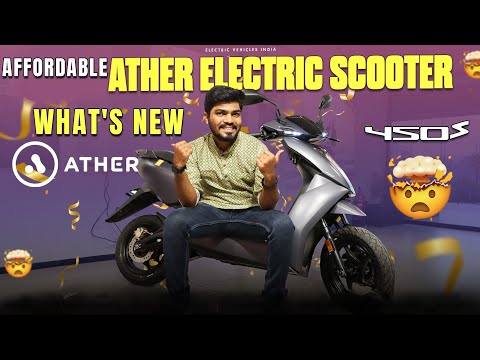 Affordable Ather Electric Scooter | Ather 450 S Review | Electric Vehicles India