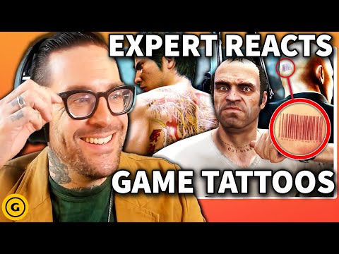 Tattoo Historian Reacts To Tattoos In Games