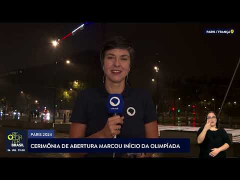 Cerimônia de abertura marca início da Olimpíada de Paris