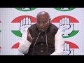 LIVE: Congress President Mallikarjun Kharge addresses the media at AICC HQ in New Delhi | News9  - 37:58 min - News - Video