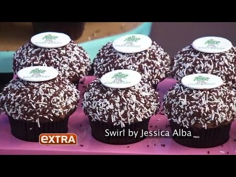 Candace Introduces Charitable Cupcakes on Extra! with Mario Lopez