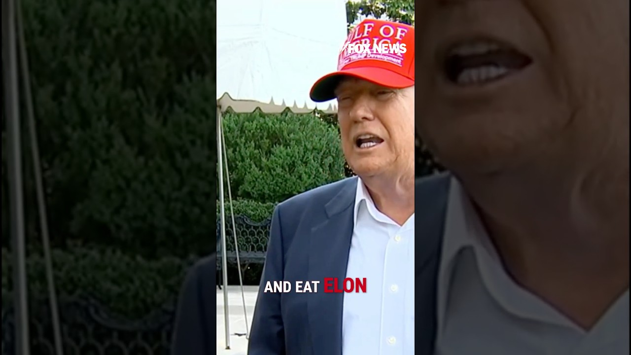 Trump: DOGE monster may have to eat Elon #shorts #elonmusk #doge #trump #us #politics #usnews #fox