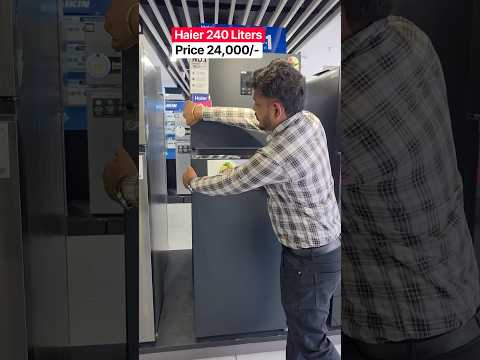 🔥 Haier 240 Litres Refrigerator | Double Door 🧊✨