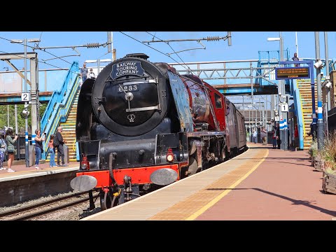 6233 Duchess of Sutherland & 47815 on ‘The Windsor Flyer’ (14/05/22)