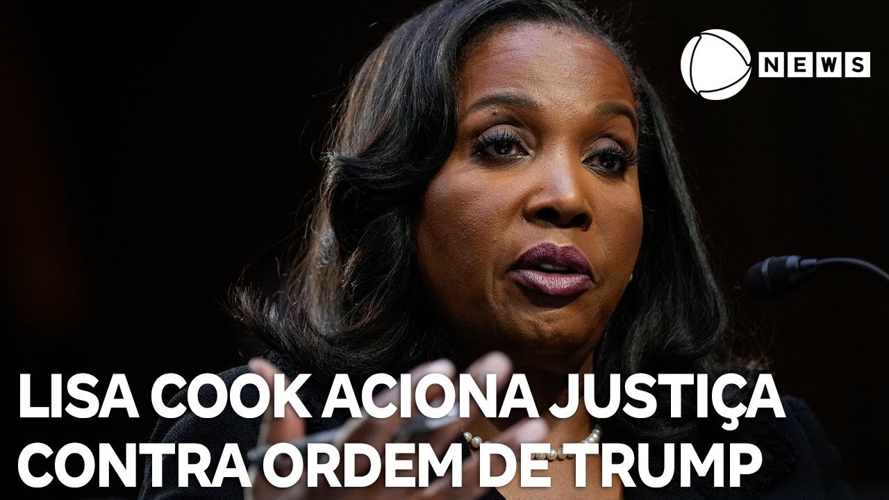 Diretora do FED, Lisa Cook aciona justiça contra ordem de Trump