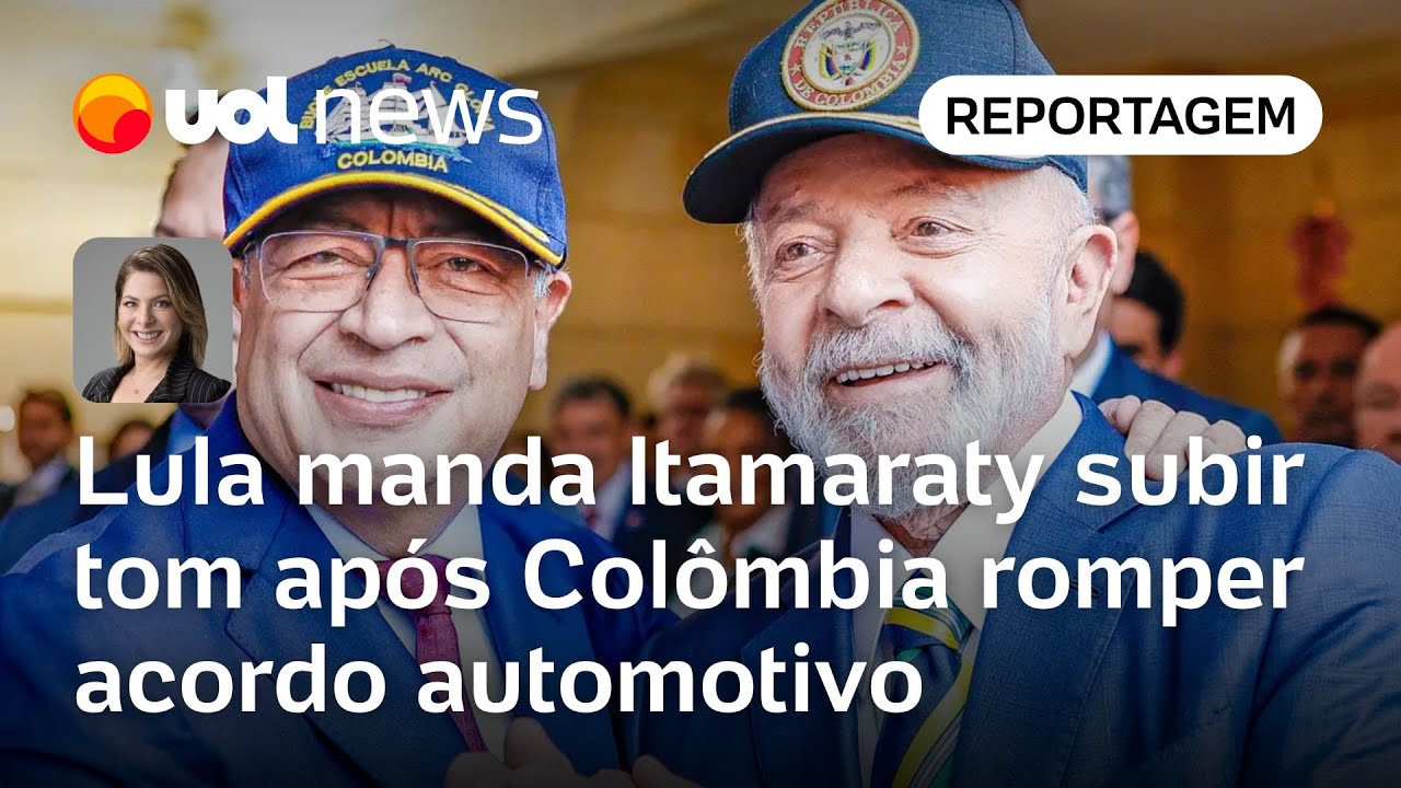 Lula manda Itamaraty subir tom na conversa com a Colômbia após país romper acordo automotivo