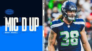 Seahawks Mic'd Up: Brady Russell - Preseason Week 3 | 2024 Seattle Seahawks