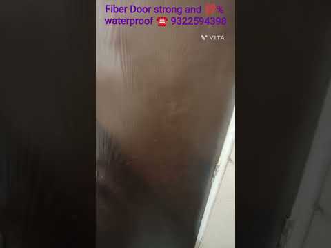 fiber doors in veneer, digital, leather, marble, routing & laminated finish Mumbai फाइबर दरवाजा