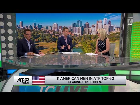 Tennis Channel Live: 11 American Men in Top 60