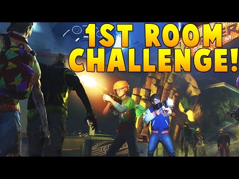 Call of Duty Zombies on Spaceland *1ST ROOM CHALLENGE*