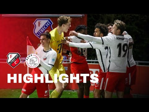 HIGHLIGHTS | Jong FC Utrecht - Jong Ajax