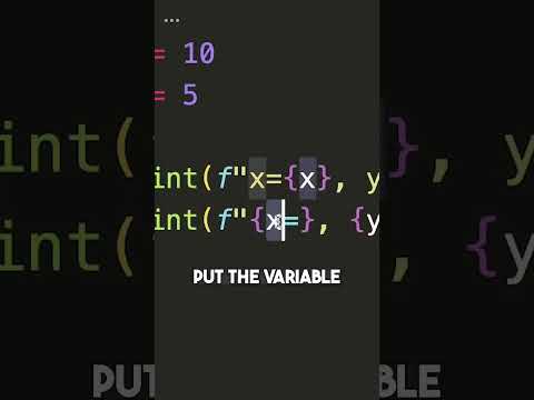 How to use Fstrings to debug your code?🤔