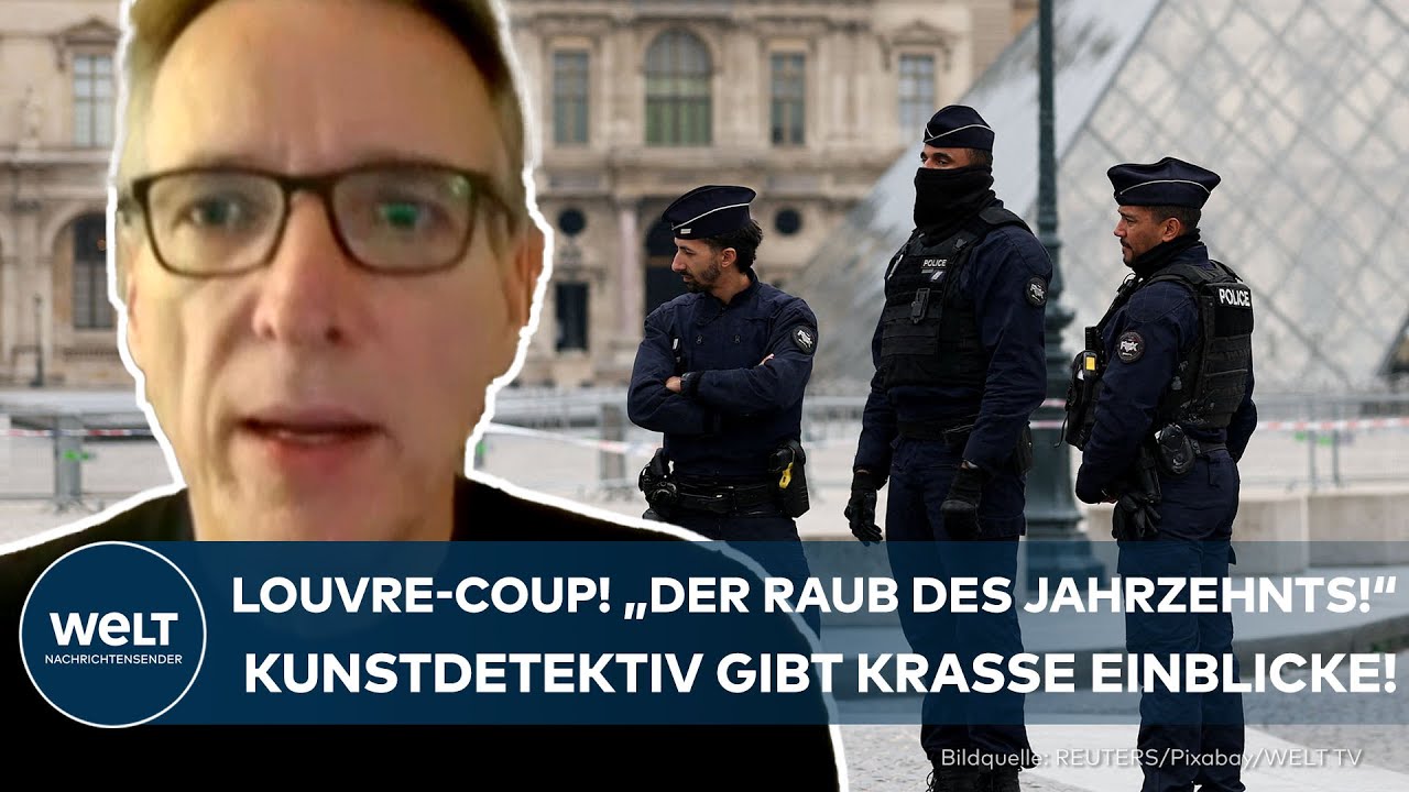 RAUB IM LOUVRE: "Gibt es nur in Hollywood!" Kunstdetektiv erklärt - Das passiert mit dem Diebesgut!