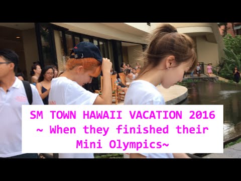 SM TOWN HAWAII 2016 (082916: after the mini olympics)