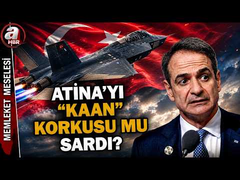 "KAAN" komşunun yakın markajında! Atina'yı KAAN korkusu mu sardı? | A Haber