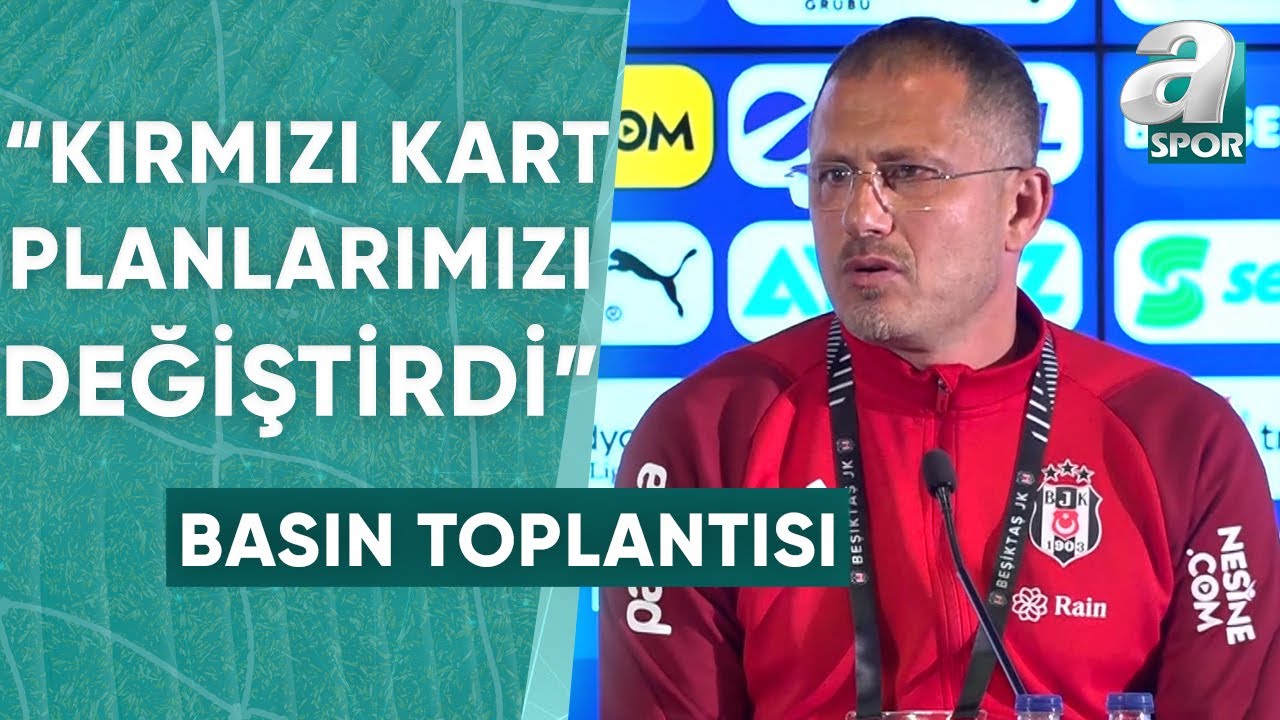 Fenerbahçe 2-1 Beşiktaş Serdar Topraktepe Maç Sonu Basın Toplantısı / A Spor / 27.04.2024