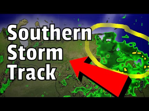 Flooding Possible with Southern Storm Track!