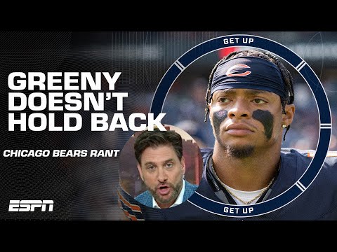 Greeny GOES OFF on the Bears  RUINING Justin Fields! COMPLETE ORGANIZATIONAL INCOMPETENCE! | Get Up video clip