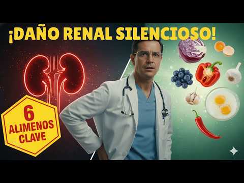 Tus Riñones Están Fallando y No Lo Sabes ⚠️ 6 Alimentos Que Protegen del Daño Renal Silencioso