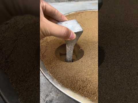 Heart-shaped tin casting! Heart-shaped tin casting! # Handmade - Remove background noise