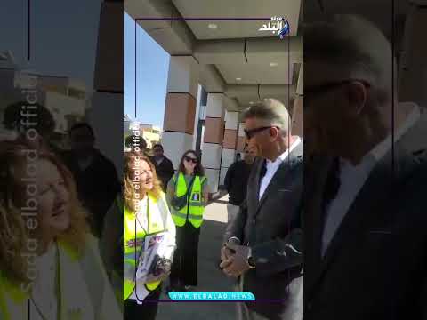 اللواء دكتور اسماعيل كمال محافظ جنوب سيناء يتفقد منفذ طابا