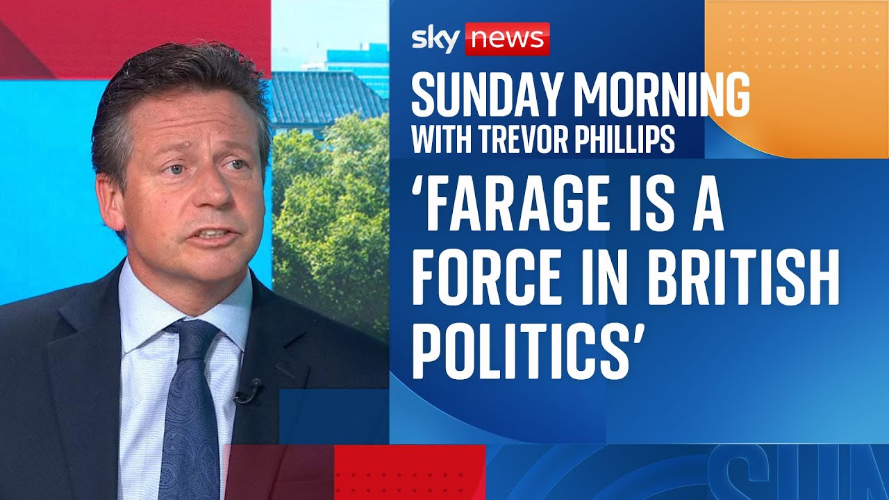 Farage is 'force in British politics' says Conservative Party co-chair Nigel Huddleston MP