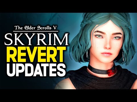 How to Downgrade Skyrim SE to Fix SKSE64 & Mods (2023) - Steam Console & Disable Auto-Updates