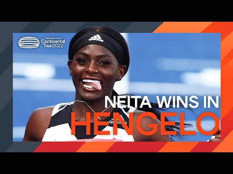 100m win for Olympic finalist Neita | Continental Tour Gold 2022 Hengelo
