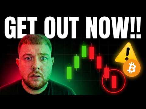 BITCOIN: CRASHING NOW!! GET OUT!!!