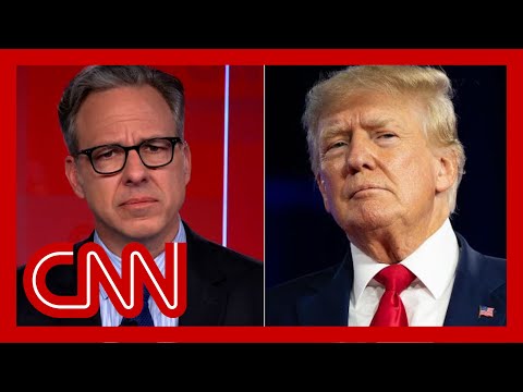 'That's just deranged': Tapper reacts to new testimony about Donald Trump