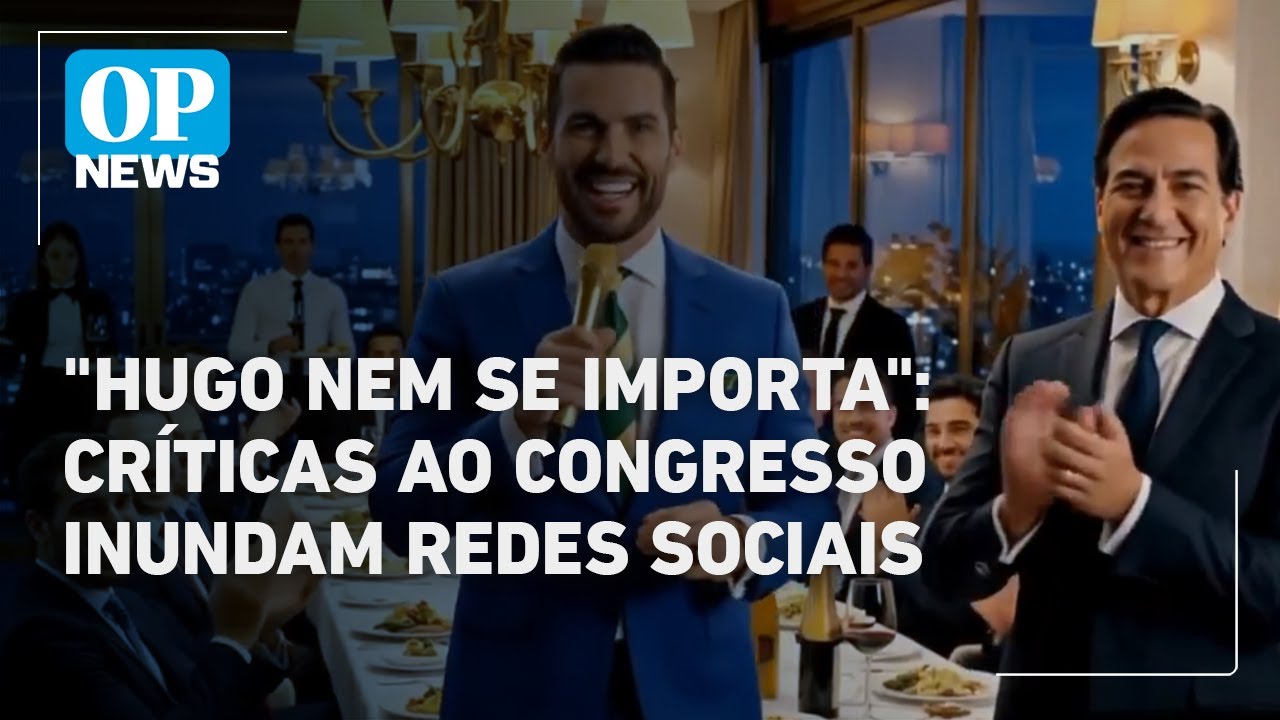 Hugo Nem Se Importa críticas ao Congresso alcançam milhões de mençoes nas redes | O POVO News