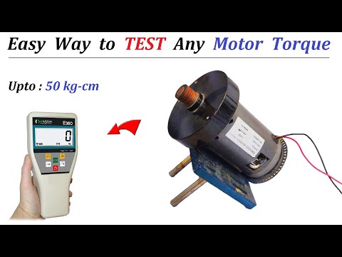 Make a DC Motor Torque Tesetting Machanine ( Upto 50 kg-cm ) - Amazing Idea DIY