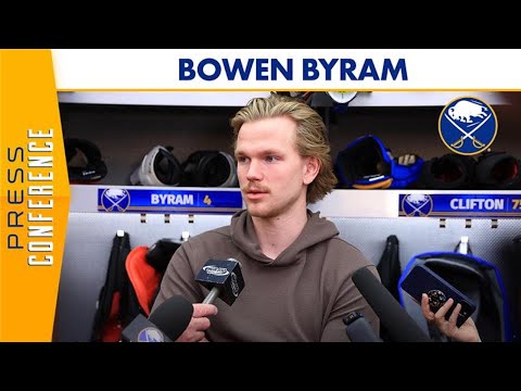“I Want To Be Part of The Solution” | Buffalo Sabres’ Bowen Byram 2023-24 End-Of-Season Media