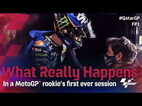 What Really Happens: In a MotoGP™ rookie’s first ever session