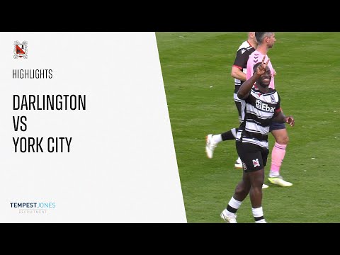 Darlington 3-3 York City - Pre-Season Friendly - 2024/25