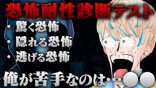 【恐怖耐性診断テスト】苦手なホラゲを教えてくれるホラゲ…？？【にじさんじ/緋八マナ】
