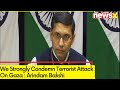 We Strongly Condemn Terrorist Attack On Gaza  | Arindam Bakshi Speaks on Global South Summit