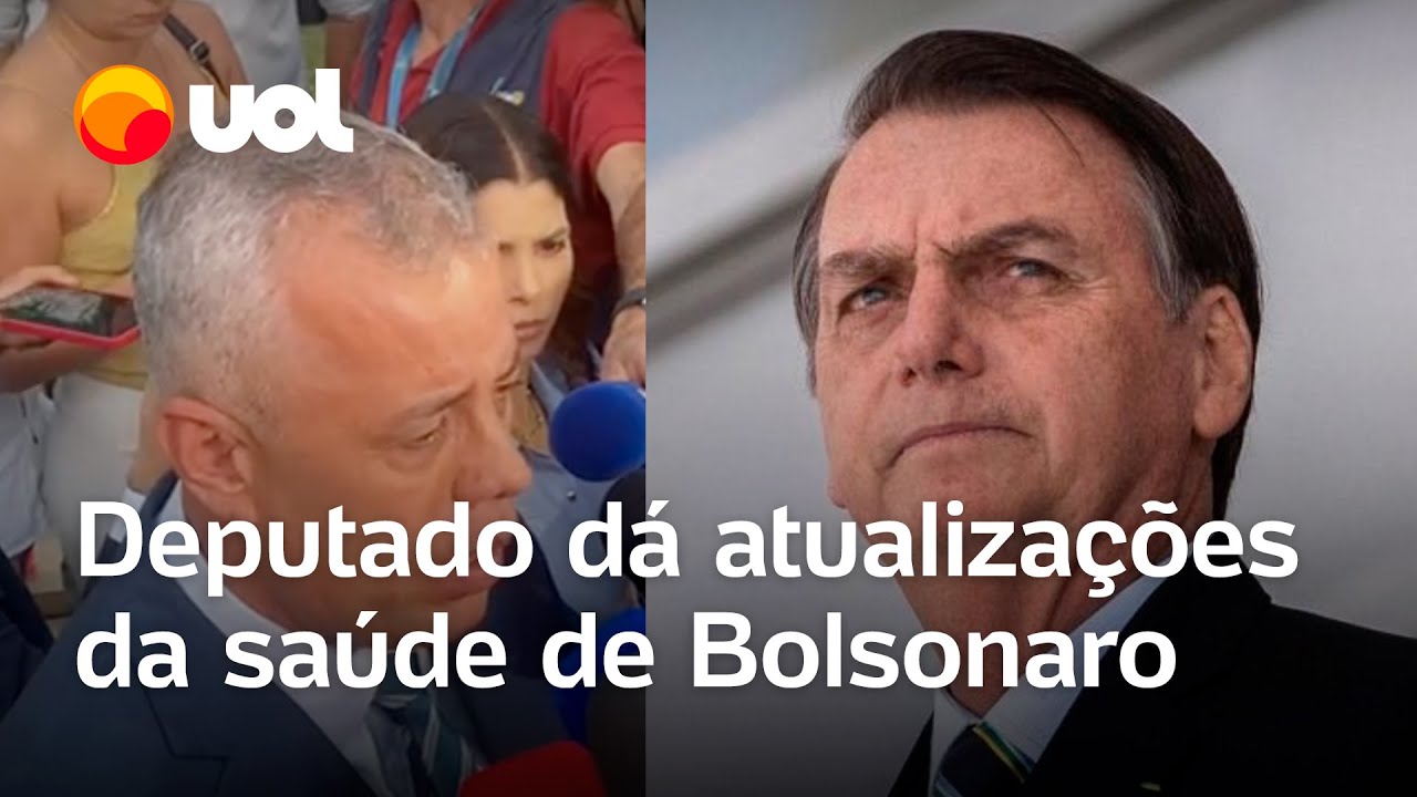 Deputado fala sobre saúde de Bolsonaro após ex-presidente ir para hospital: ‘Já apresentava soluço’