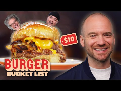 The Best Burgers by Budget with Sean Evans, George Motz, and Alvin Cailan | Burger Bucket List