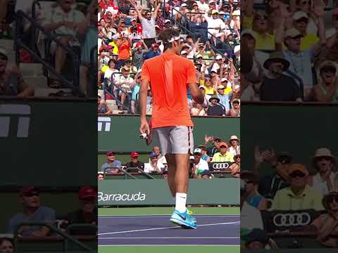 Roger Federer INSANE Point vs Novak Djokovic 🤯