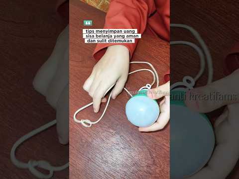 tips menyimpan uang yang sulit ditemukan #lifehacks #tipsandtricks #viralvideo