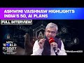 Ashwini Vaishnaw Highlights Indias 5G, Digital Credit, AI Plans, At NDTV Summit