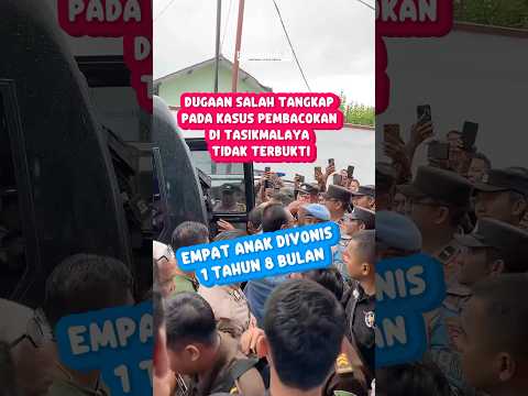 Dugaan Salah Tangkap Pada Kasus Pembacokan di Tasikmalaya Tidak Terbukti #radartasikid