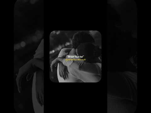 Pyar Hua These Lines ✨ | Pyar Hua Iqrar Hua Hai Pyar Se Phir Kyun Darta Hai Dil 💕 | #shorts #love