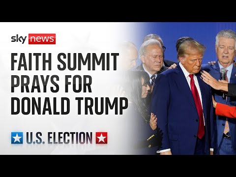Watch live: Trump speaks at the Inaugural National Faith Summit