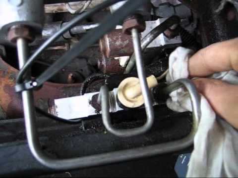 Brake line broke on my chevrolet 1500 1994 obs - YouTube electrical wiring diagrams 1992 ford 