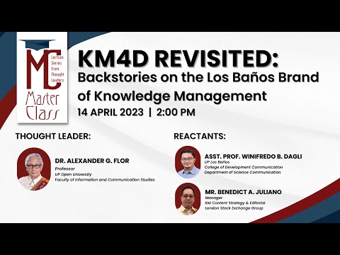 KM4D Revisited: Backstories on the Los Banos Brand of Knowledge Management