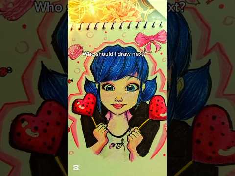 Drawing My Favorite Animated Series 🩷#drawing#tutorial#artseries#shortsart